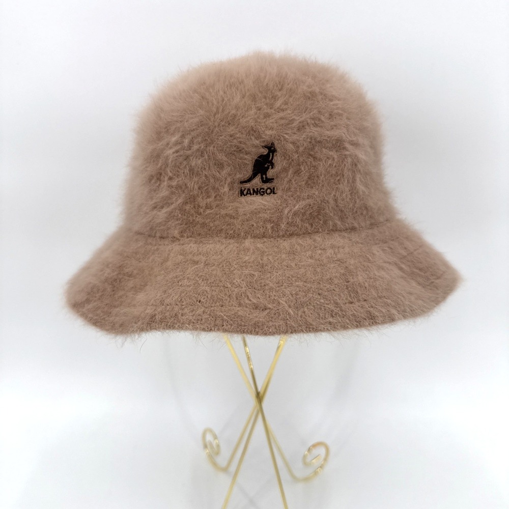 Kangol Unisex Furgora Casual Bucket Fitted Beige Size Large Bucket Hat